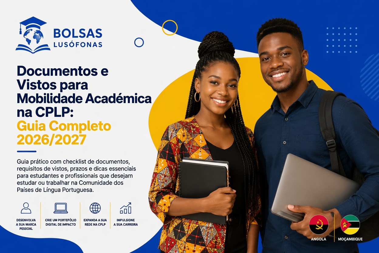 Imagem ilustrativa do artigo: Documentos e Vistos para Mobilidade Académica na CPLP: Guia Completo 2026/2027